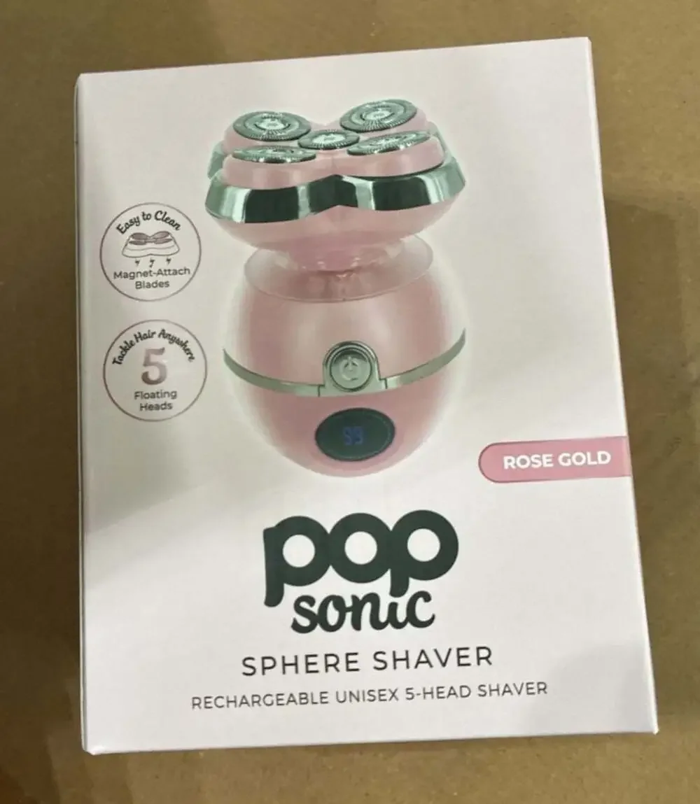 Portable Pink Electric Shaver NEW IN BOX